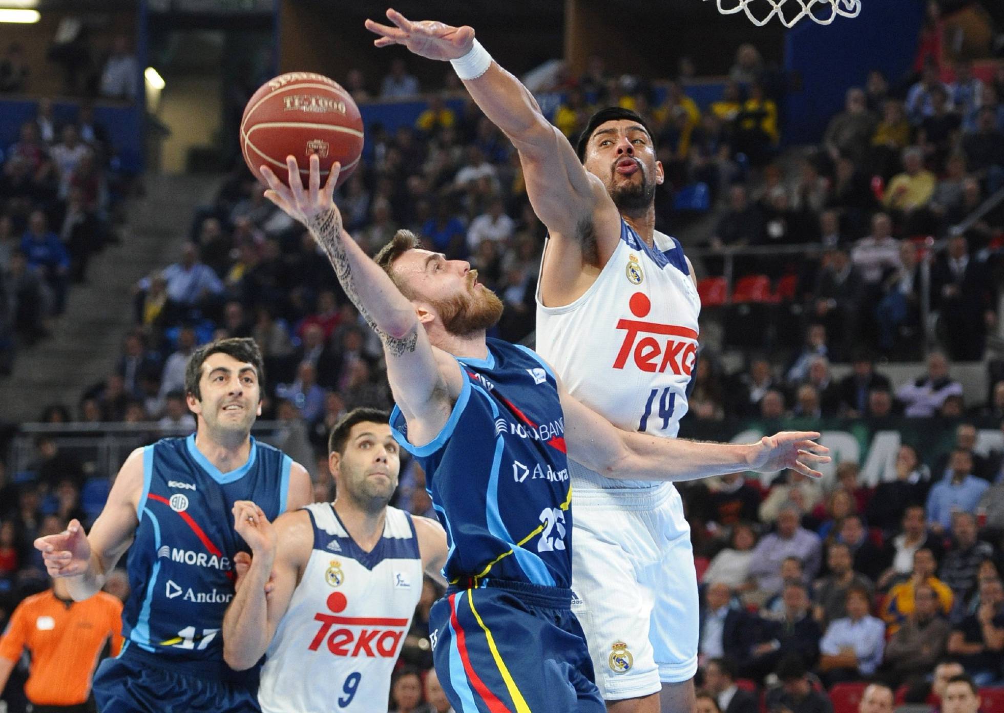 El Real Madrid recibe hoy al Andorra en plena resaca de la Final Four; mañana se la juega el Barcelona