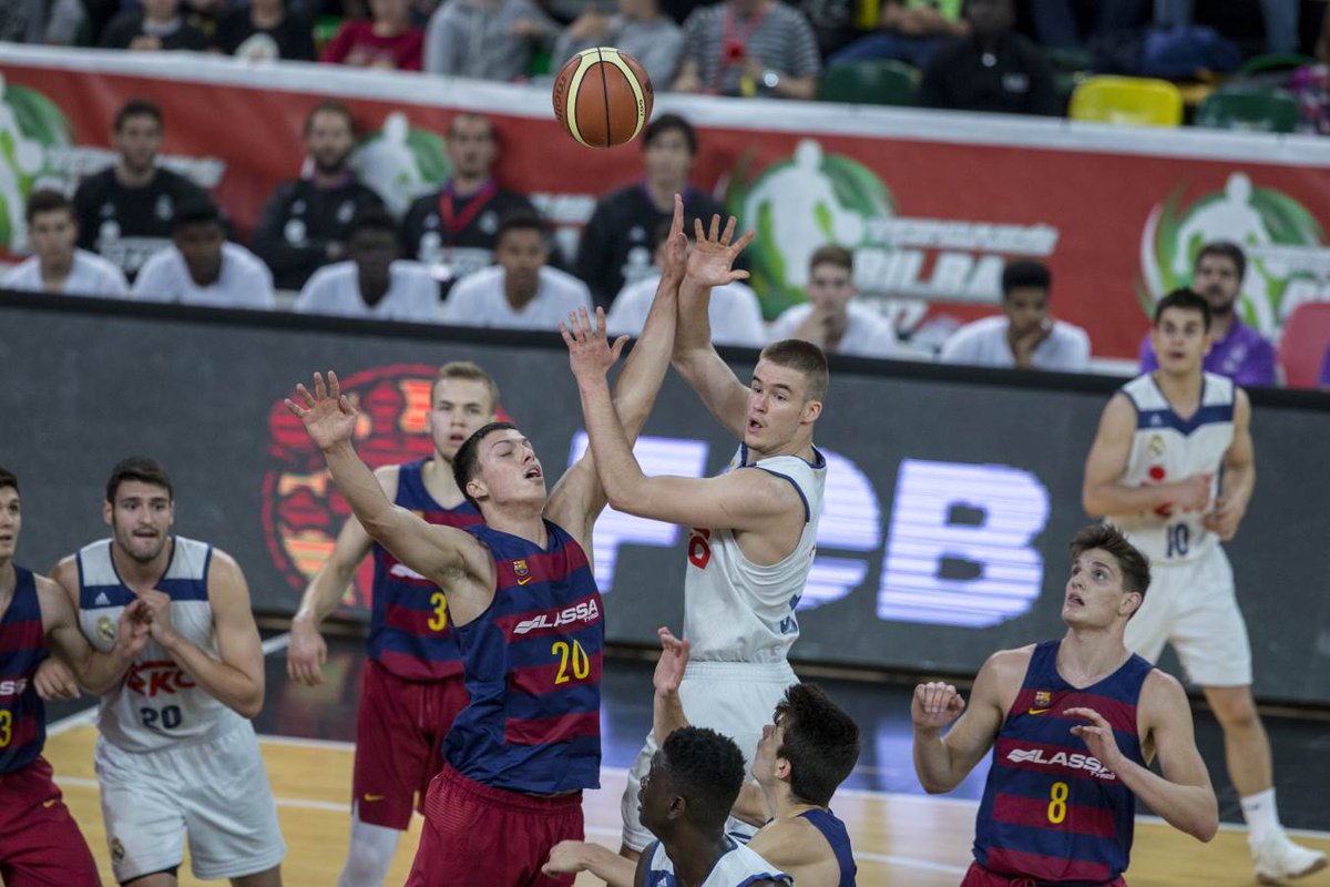 Real Madrid y Joventut disputan este sábado la final del Campeonato de España Junior