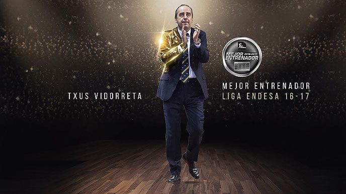 Txus Vidorreta nombrado mejor entrenador del año