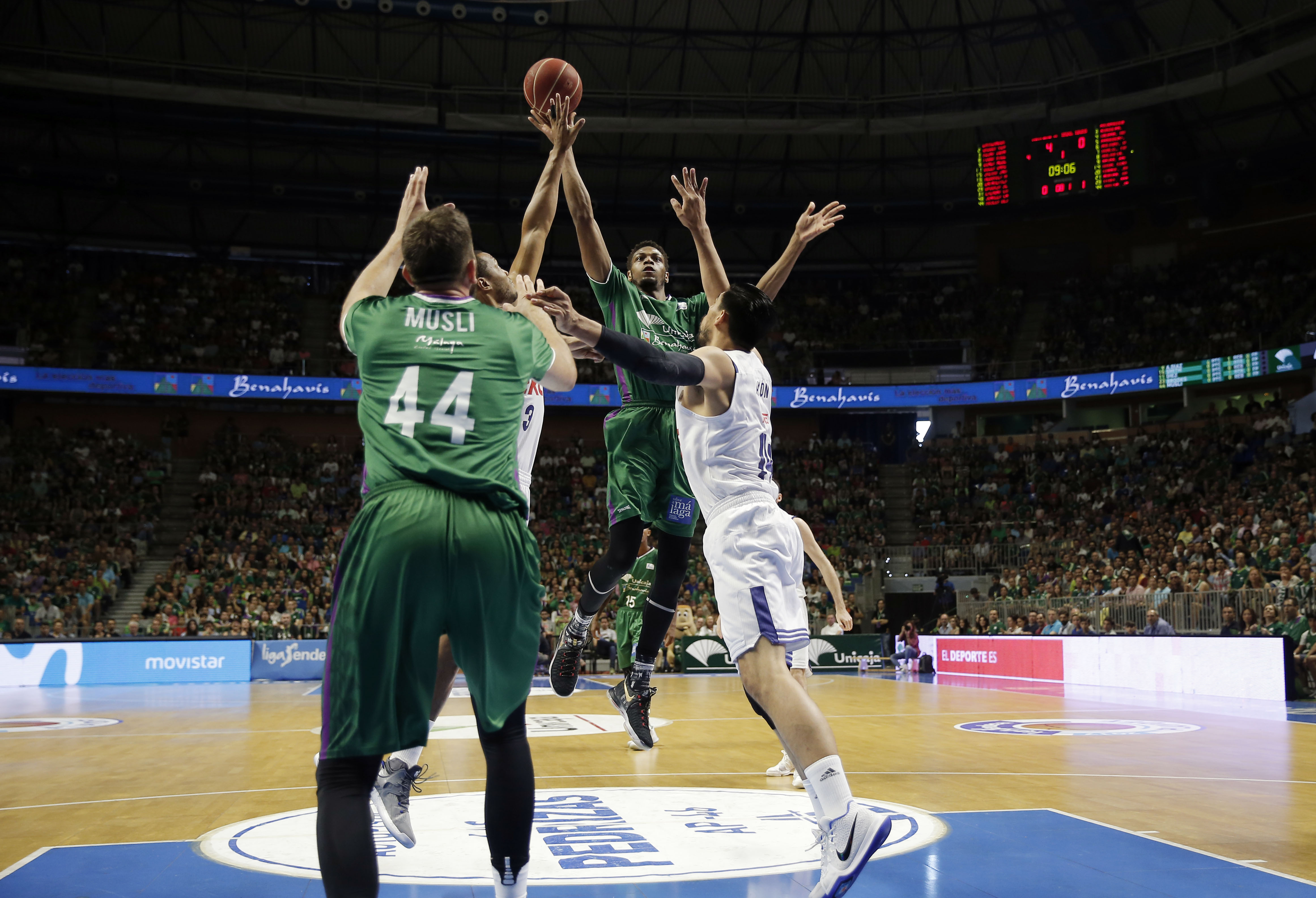 El Unicaja no pudo alargar la semifinal: el Real Madrid ganó por 73-76 y está en la final