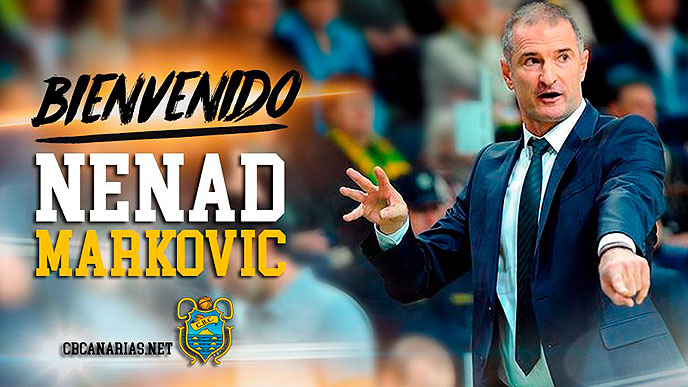 El bosnio Nenad Markovic, nuevo entrenador del Iberostar Tenerife