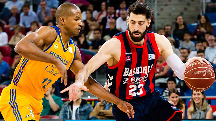 Shengelia renueva hasta el 2020 con el Baskonia y Doornekamp, hasta el 2019 con el Iberostar