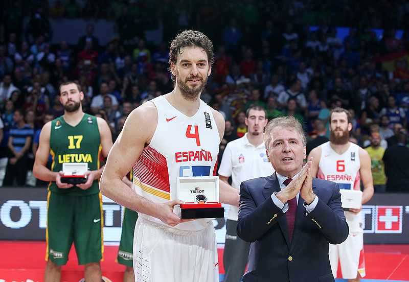 Pau Gasol, a punto de ser el máximo anotador en la historia del torneo