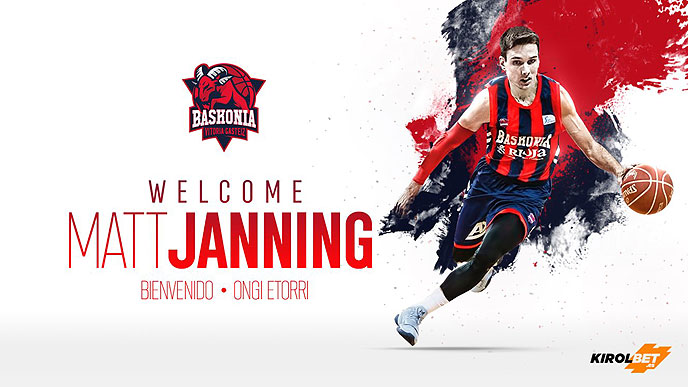 Matt Janning, dos meses al Baskonia; San Miguel renueva con el Iberostar y McKay no sigue en Bilbao