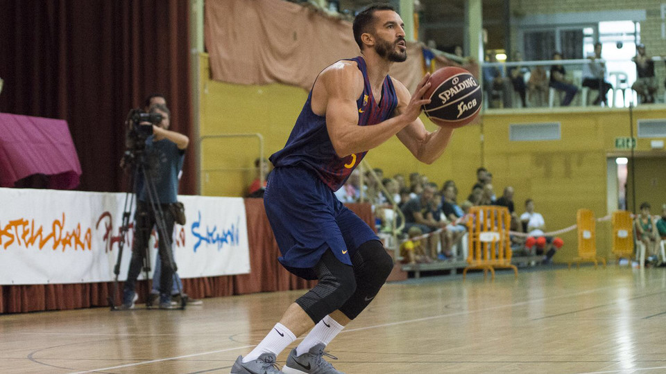 Amistosos del domingo: gana el Barça y reaparece Pau Ribas tras 11 meses de lesión y también el Baskonia y se lesiona Shengelia
