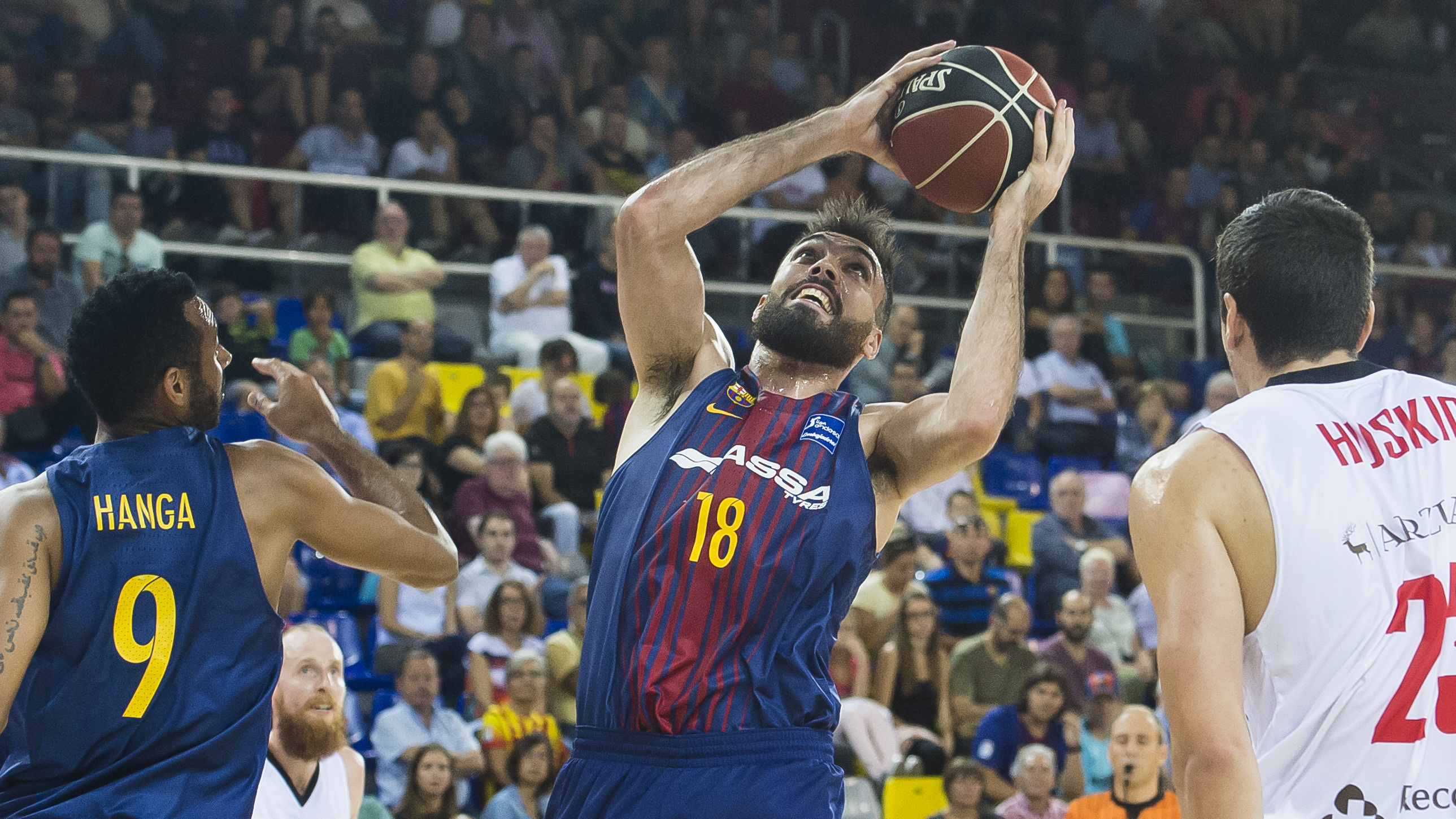 El Barcelona se pone con un 3-0 sin apuros y deja con 0-3 al San Pablo Burgos