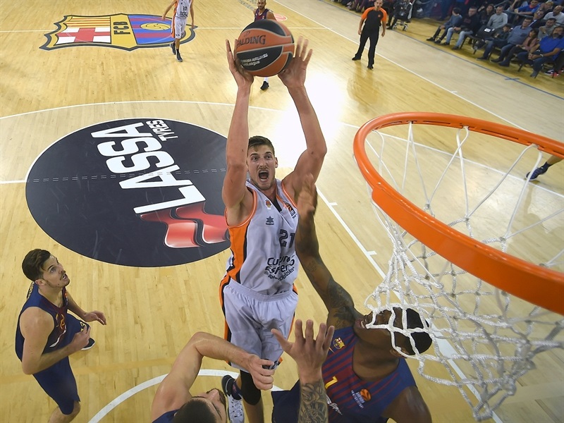 Valencia Basket-Barcelona esta noche: más que un partido para el equipo azulgrana; mañana juegan Baskonia, Real Madrid y Unicaja