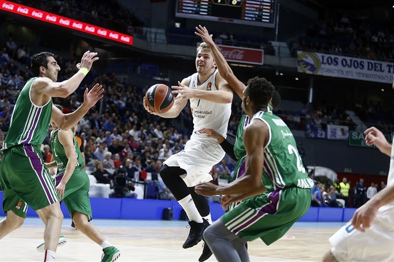 El Real Madrid aplasta al Unicaja (89-57); el Baskonia barre al Zalgiris (77-97) pese a sufrir unos instantes