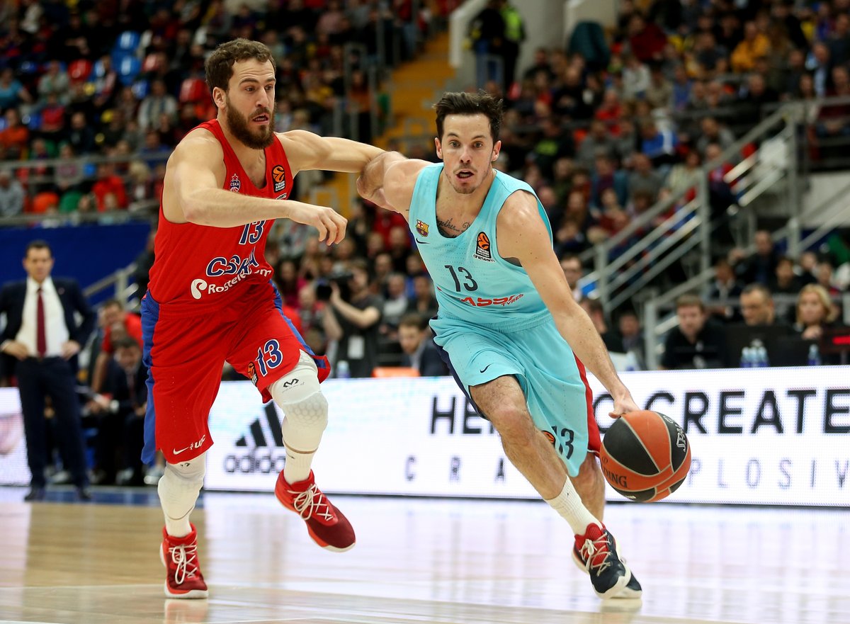 El Barcelona cometió graves errores como para poder ganar al CSKA (92-78); el Unicaja se hundió en el último cuarto