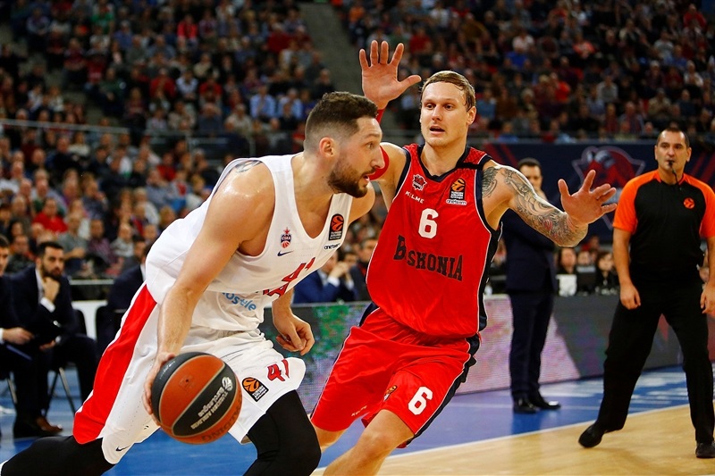 El Baskonia flojeó en el último cuarto y cayó ante un buen CSKA (81-90) liderado por el Chacho (23+6+8)