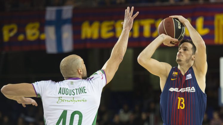 El Barcelona paga su horrible partido con una derrota (73-76) ante un Unicaja que se asustó al final