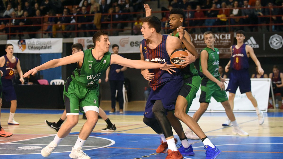 El junior del Joventut gana el torneo de L’Hospitalet en la final contra el Barça