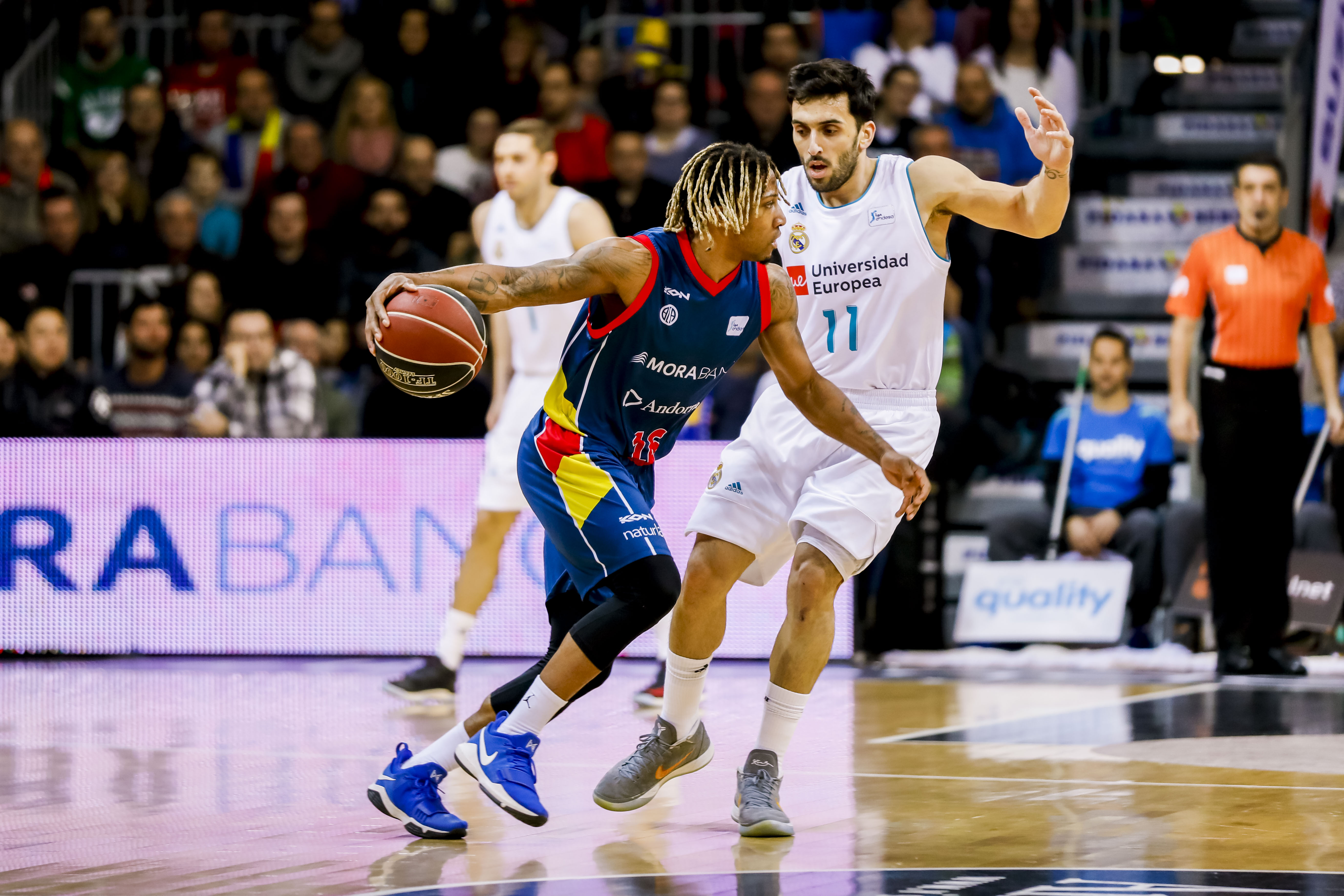 El Andorra supera al Real Madrid en un gran último cuarto (89-87); el Iberostar, también se impuso en la recta final