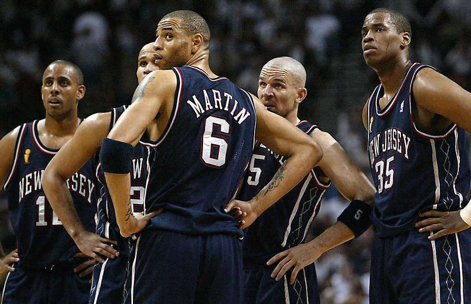 Grandes equipos sin anillo: los Nets de Kenyon Martin y Jason Kidd chocaron contra los Lakers y los Spurs
