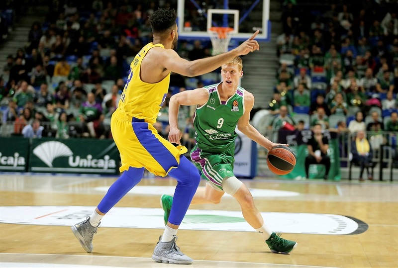 El Unicaja se pone a dos victorias del Maccabi tras ganarles en un día especial para Joan Plaza