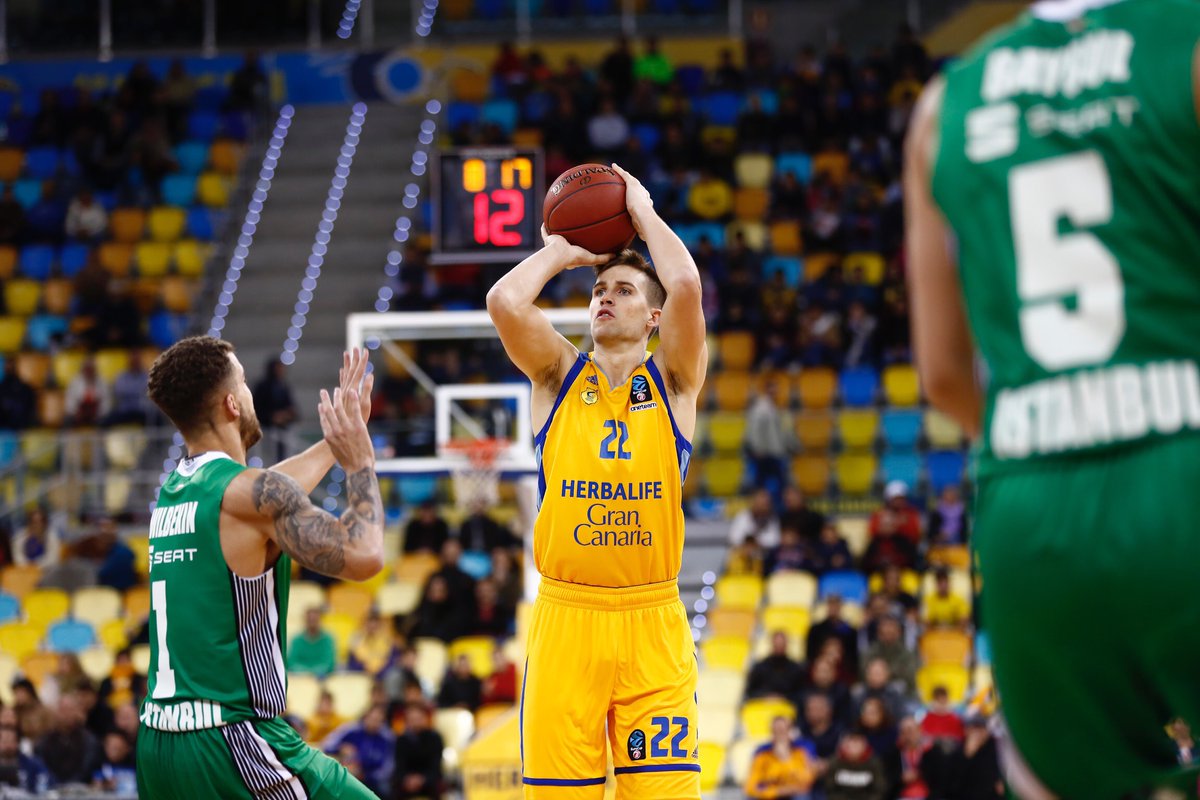 El Gran Canaria ganó al Darussafaka y jugará en cuartos de final contra el Lokomotiv Kuban
