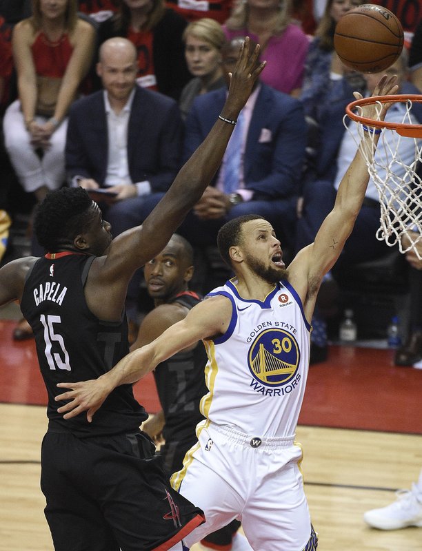 Los Rockets derrotan (127-105) con autoridad a los Warriors y empatan a uno la final del Oeste