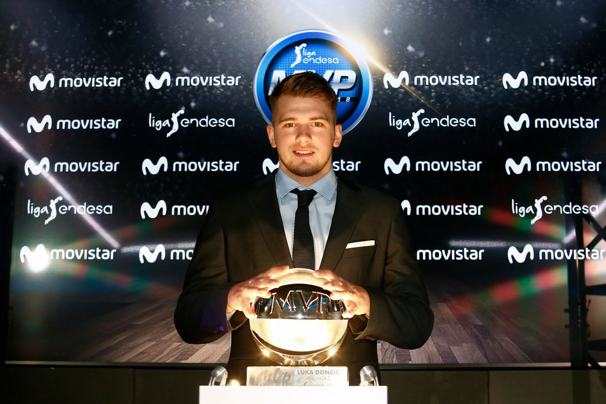 Doncic es elegido también MVP de la Liga Endesa