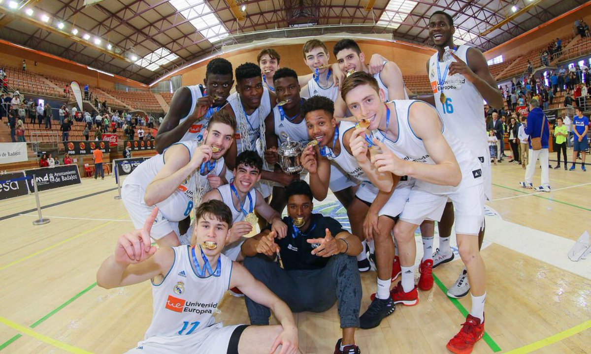 El Real Madrid se proclama campeón de España junior ante el Joventut (72-66)