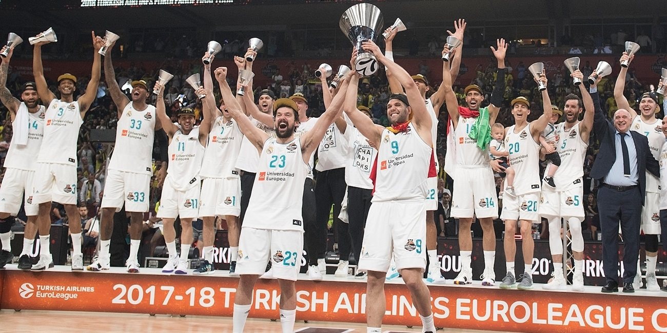 Así vieron la victoria y el título el MVP Doncic, Rudy, Pablo Laso y Obradovic