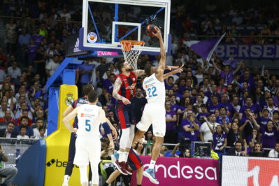 1-1: vendaval del Real Madrid tras el descanso y derrumbe baskonista (98-91)