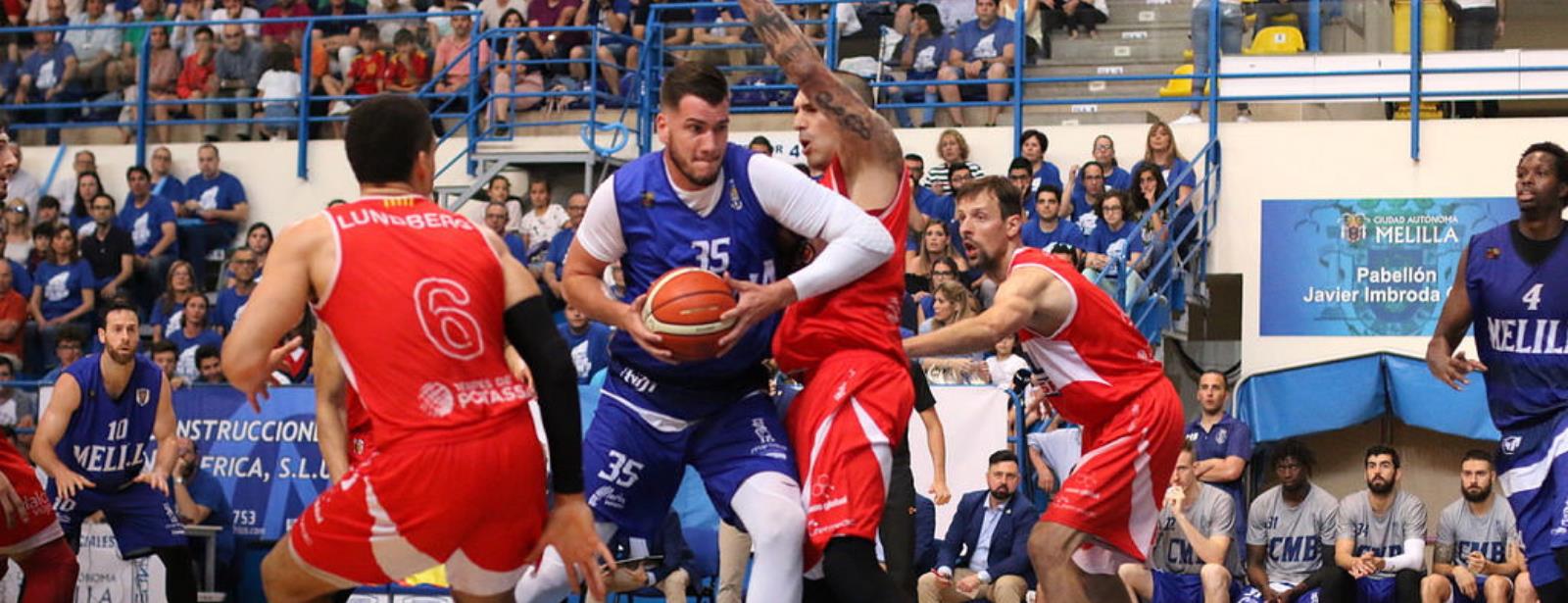 86-74: el Melilla fuerza el desempate al Manresa por el ascenso