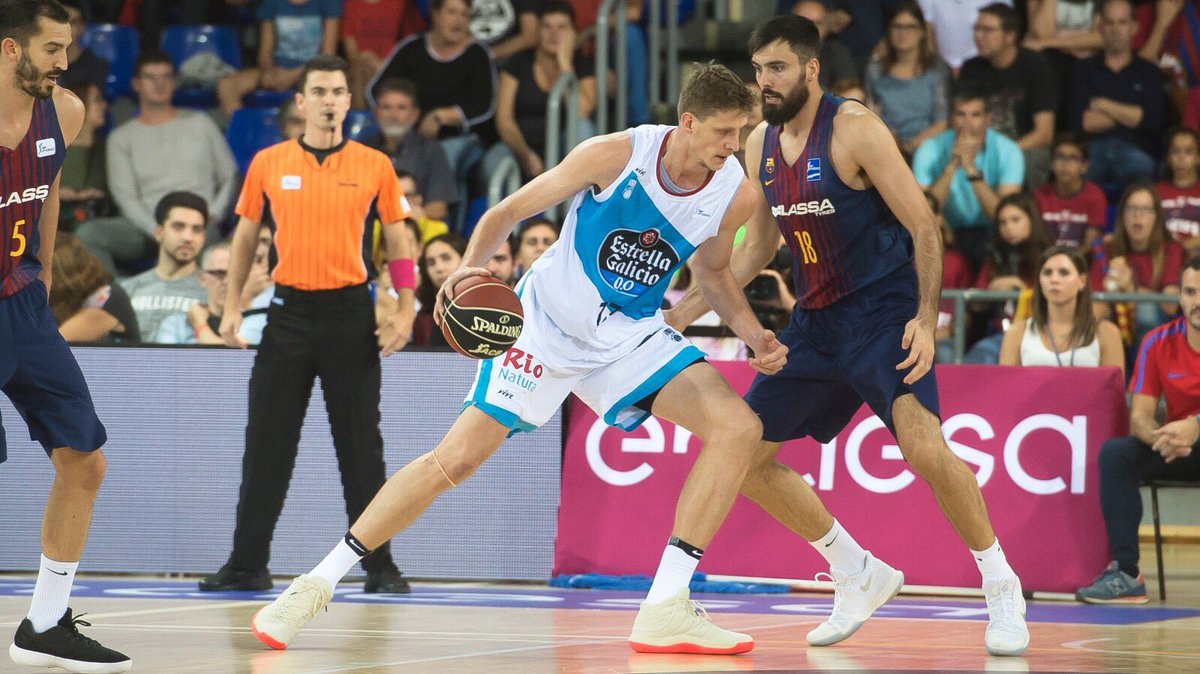 El Obradoiro rechaza la primera oferta del Barcelona por Pustovyi y pide 500.000 euros para traspasarlo