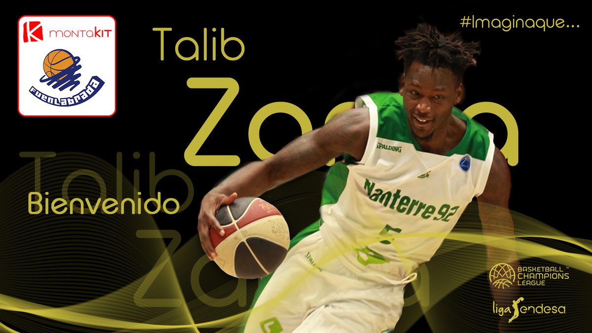 El pívot Talib Zanna y Clark, nuevos jugadores del Fuenlabrada; Alec Brown, al Breogán
