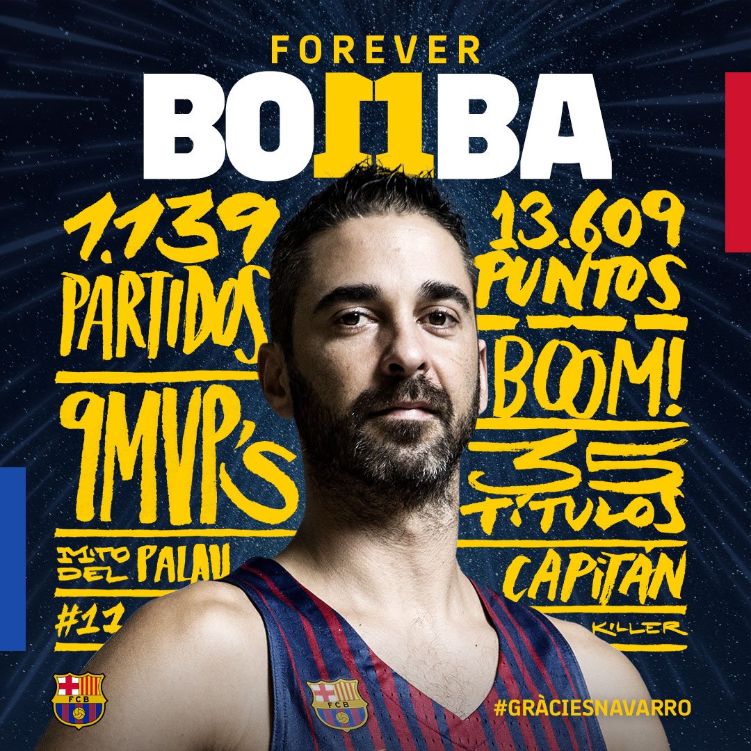 Navarro pone fin a una carrera de leyenda y trabajará en la sección para el Barça