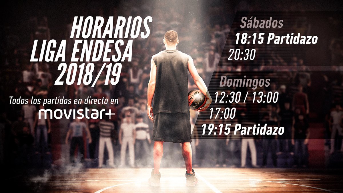 La ACB publica los horarios al completo de la primera vuelta liguera