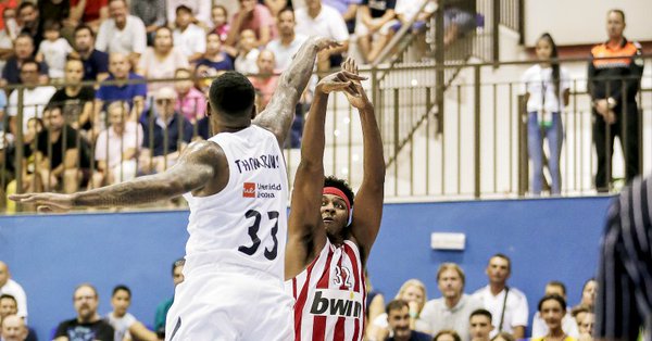 Amistosos: el Real Madrid derrota al Olympiacos y Kuzmic reaparece; el UCAM Murcia cae