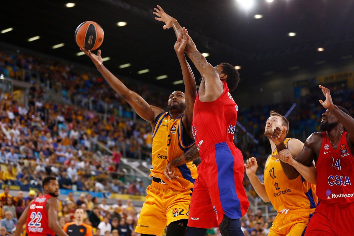 El Gran Canaria dio guerra casi hasta el final al CSKA, pero hubo victoria rusa