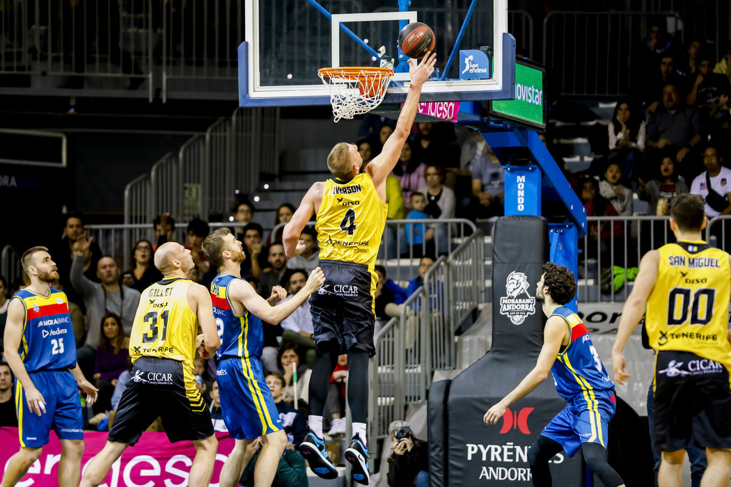 El Iberostar Tenerife fue superior en Andorra; el Unicaja derrota sin grandes problemas al Zaragoza
