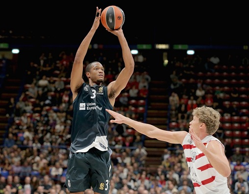 El Armani Milán no pudo resistir ante un gran Real Madrid, superior en la segunda mitad (85-91)
