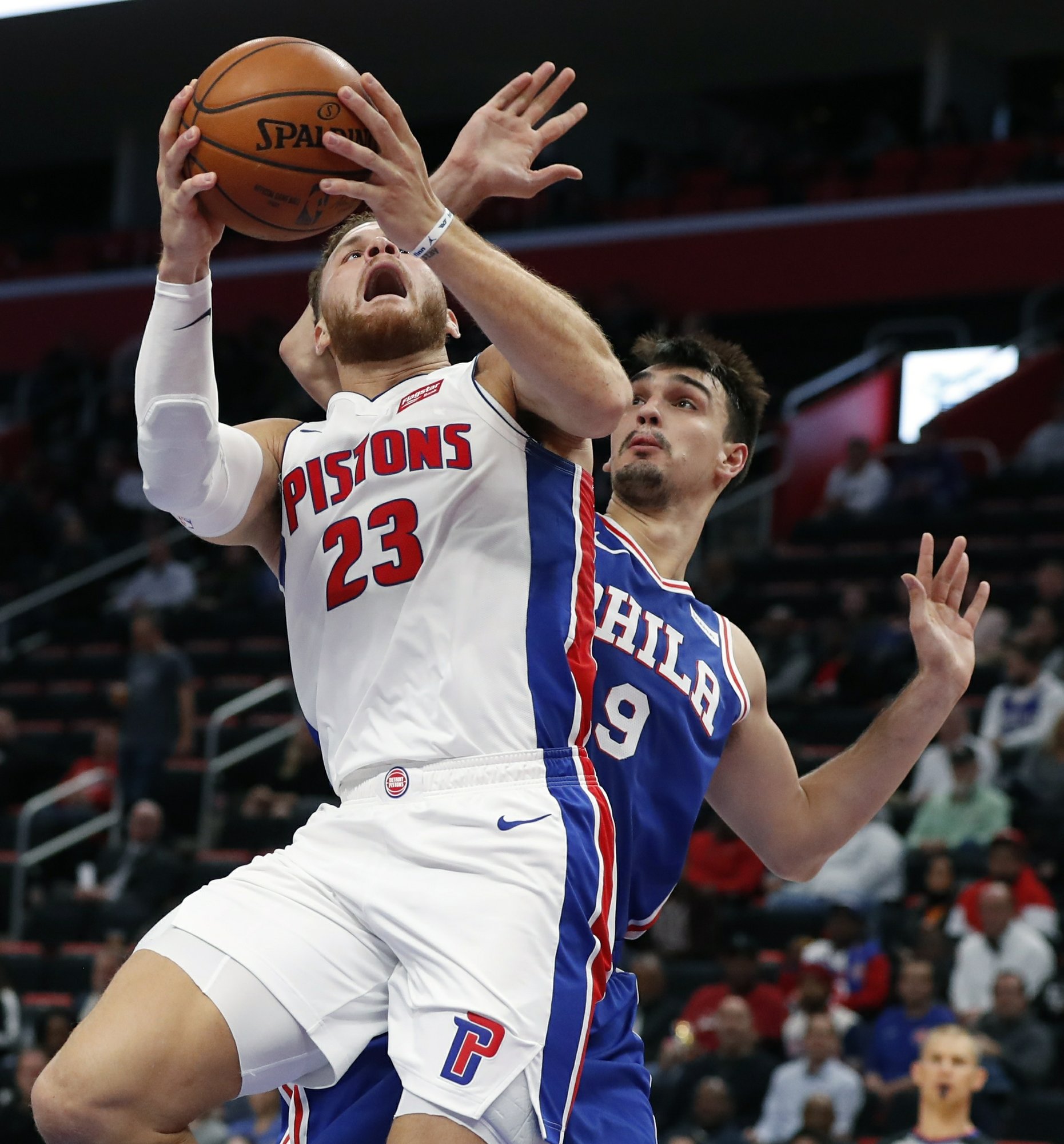 Griffin lidera con sus 50 puntos la victoria de los Pistons; triunfos también de Pelicans y Nuggets