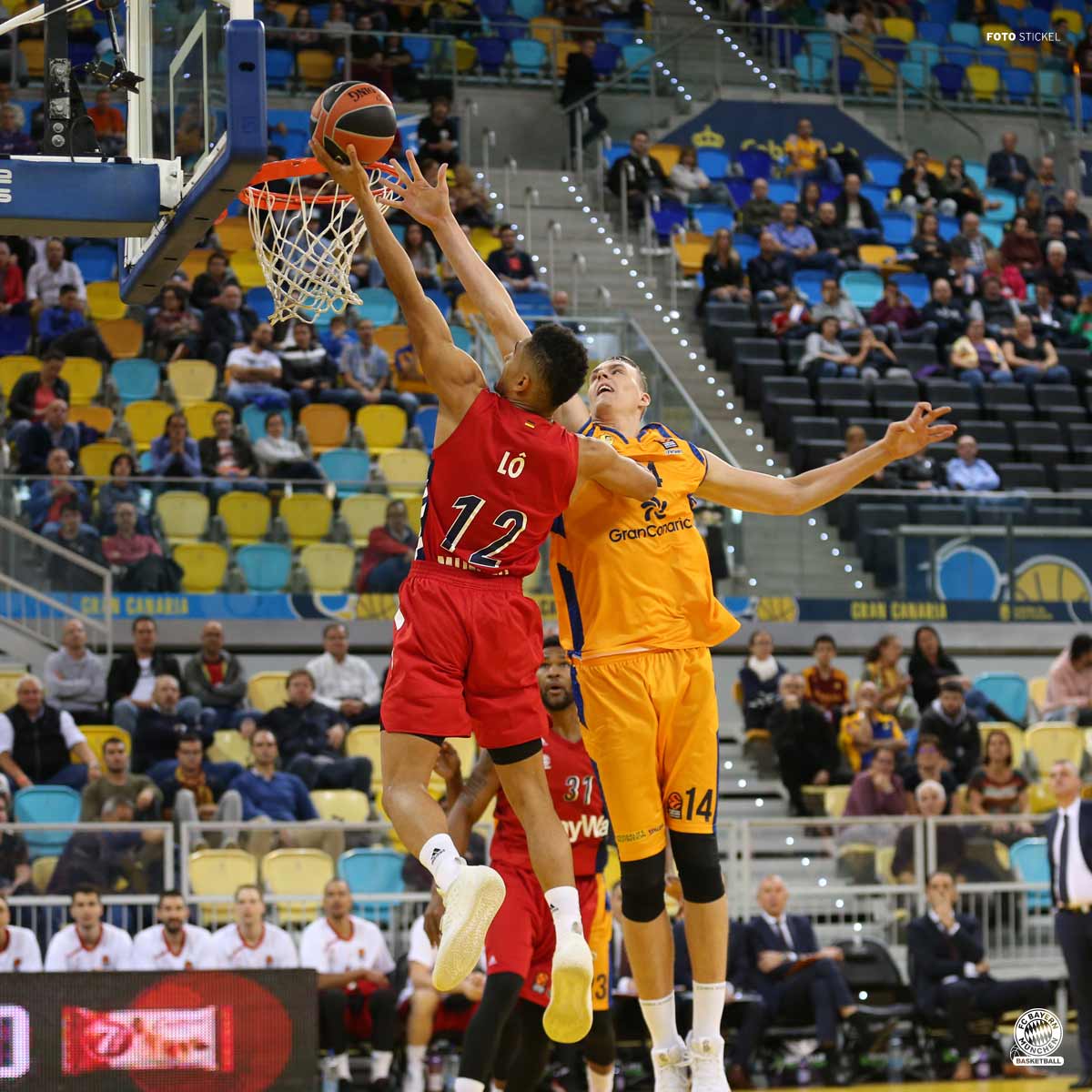 Un parcial de 12-28 en el último cuarto hunde al Gran Canaria frente al Bayern Múnich