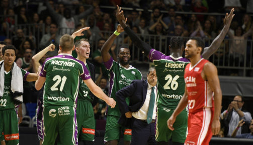 El Unicaja sigue a gran altura y tumbó a un peleón UCAM Murcia; el Andorra se impone en Fuenlabrada