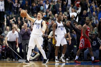 11 puntos seguidos de Doncic para ganar a los Rockets; caen los Nuggets y los Grizzlies
