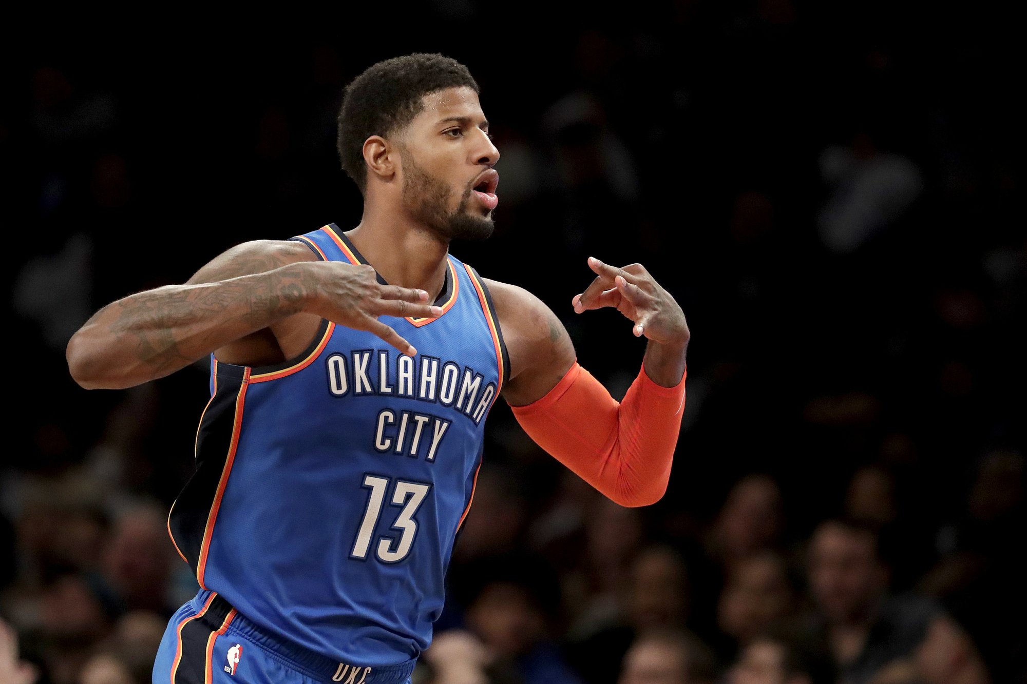 47 puntos de Paul George, 42 de Lebron y de Curry y 36 de Leonard y Beal con triunfo de todos ellos