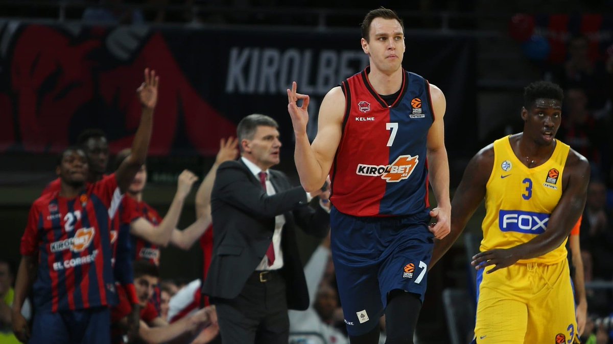 El Baskonia arrolla al Maccabi en una exhibición con valor doble (97-73)