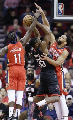 Los Pelicans ganan con muchas bajas a los Rockets; los Bucks siguen imparables; los Spurs se salvan sobre la bocina