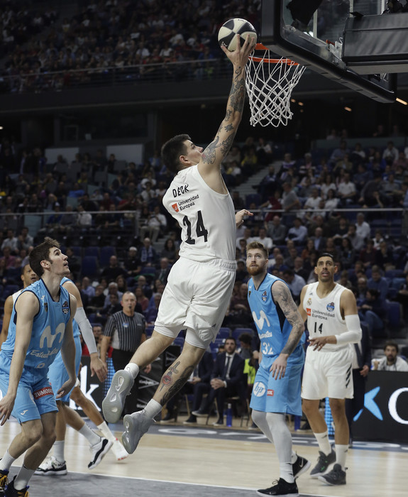 El Real Madrid no dejó al Estudiantes ni respirar (94-63) y jugará contra el Joventut en semifinales