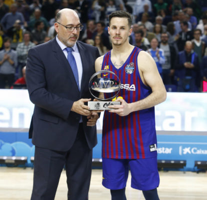 Heurtel es el elegido MVP de la final copera y dice que la última jugada «era canasta clara»