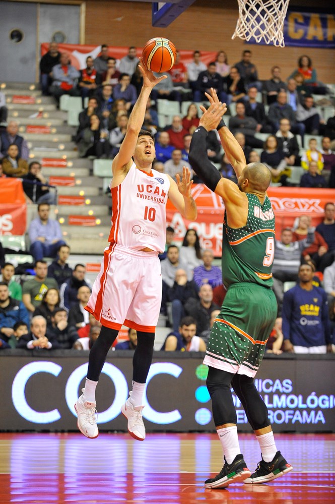 Derrota intrascendente del Unicaja en la Eurocup y dos nuevos triunfos para Iberostar y UCAM Murcia