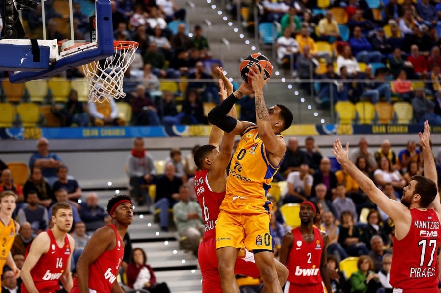 El Gran Canaria se da un alegrón ante el Olympiacos (90-67)