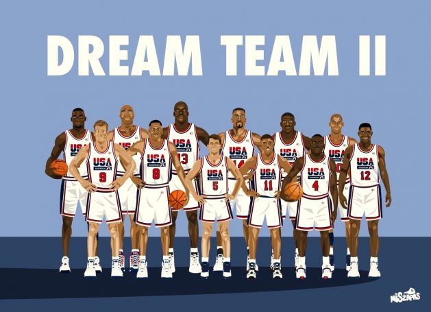 #YomequedoenCasa  El segundo ‘Dream Team’ arrasó en el Mundial de 1994 y España se hundió con el ‘chinazo’
