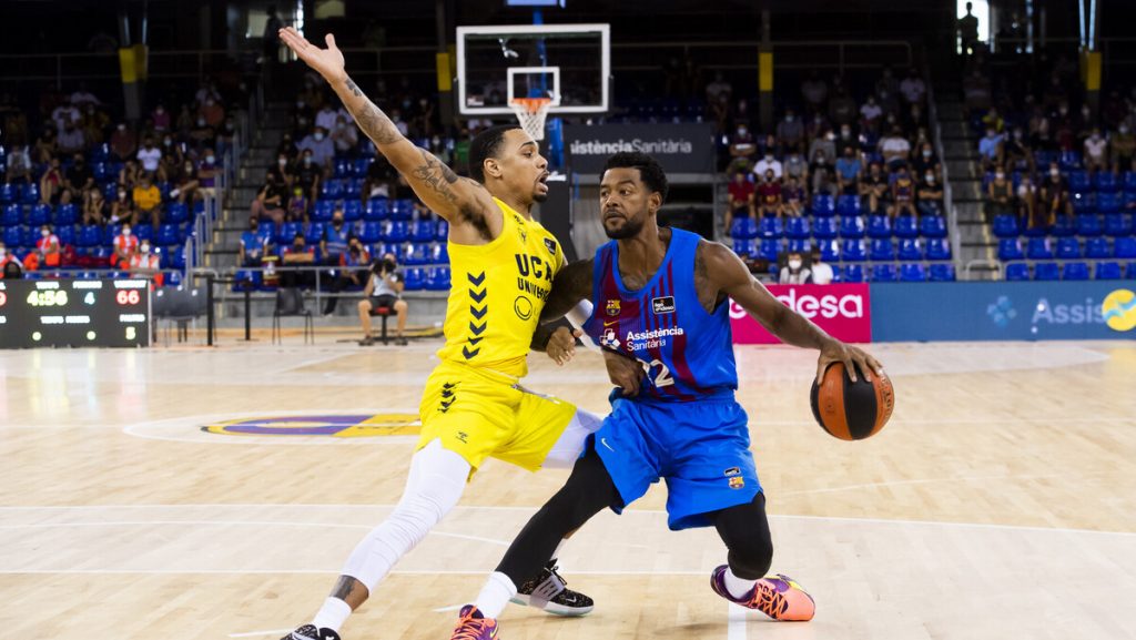 El Barcelona sufrió hasta el último minuto (85-78) contra un bravo UCAM Murcia; el Gran Canaria gana en Fuenlabrada tras una prórroga