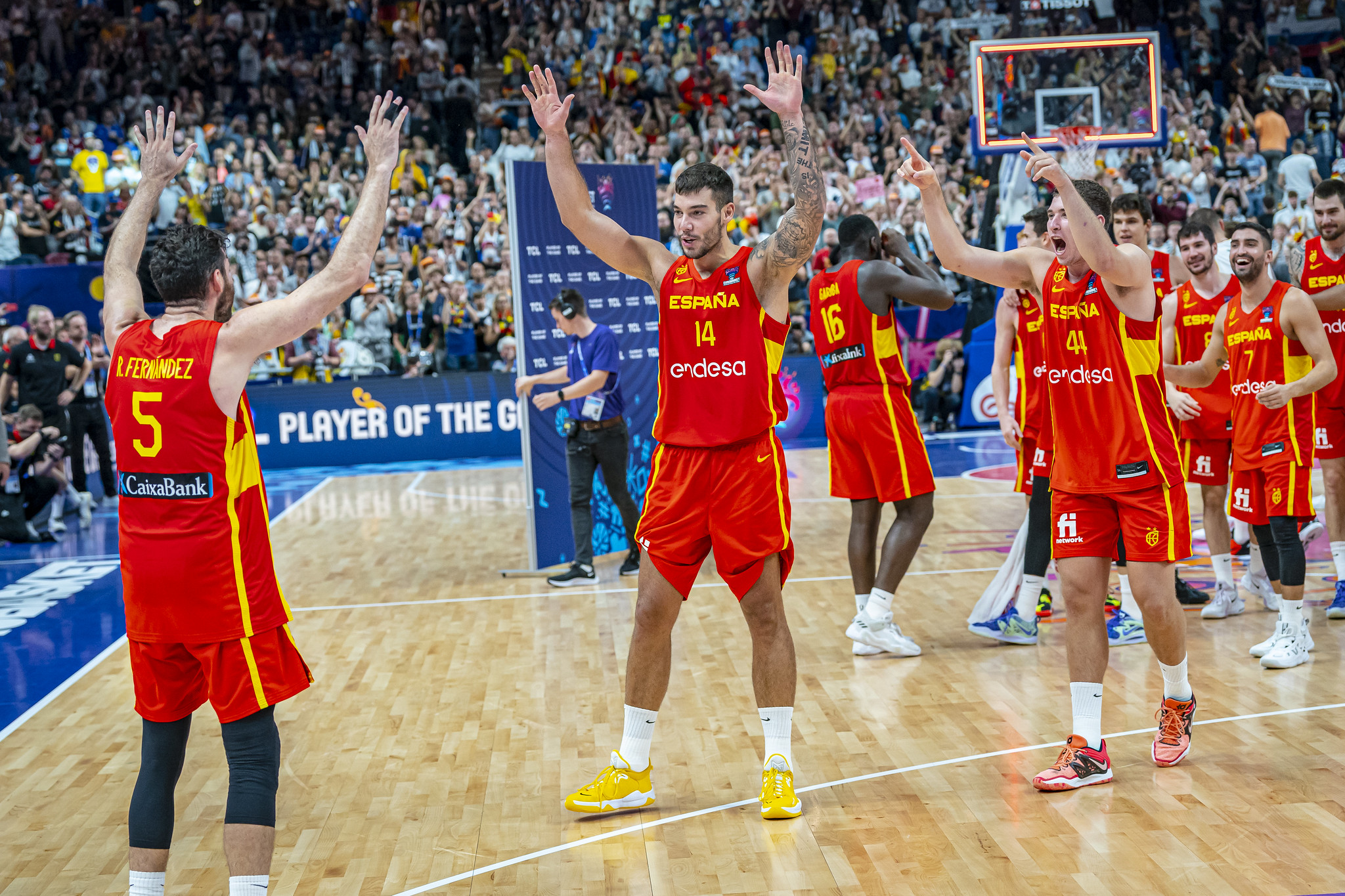 ¡España está en la final y asegura medalla!!! Otra victoria para la leyenda, 91-96 contra Alemania