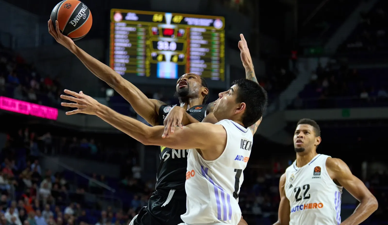 105-97, el Real Madrid ganó al Partizan una oda al baloncesto ofensivo