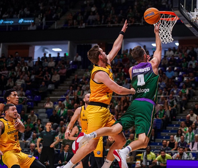 Victorias cómodas del Unicaja y el Laguna Tenerife y derrota del Manresa en la Eurocup